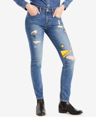 levis patch jeans