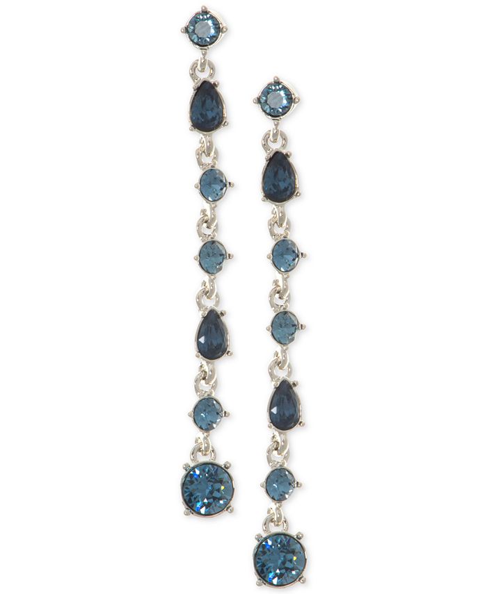 givenchy blue stone earrings