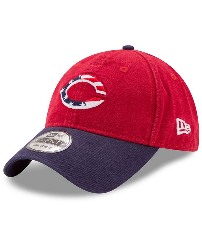 New Era Cincinnati Reds Stars & Stripes 9TWENTY Strapback Cap - Macy's