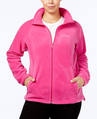 fleece jacket plus columbia benton springs macy jackets