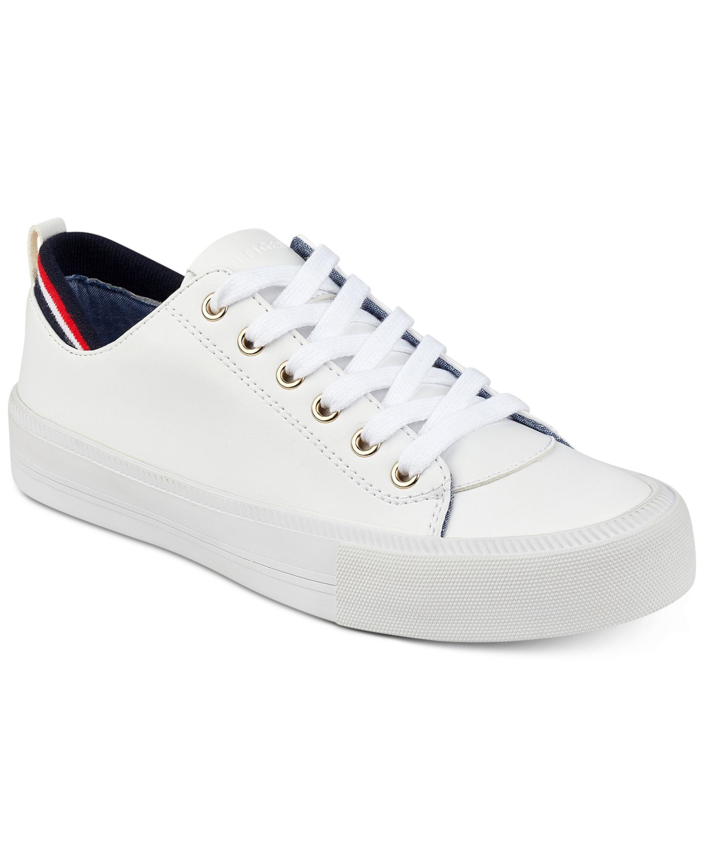 Женские кроссовки Tommy Hilfiger Lace up Two, цвет: Белый разноцветный — фото 1