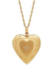 Gold 2025 heart locket