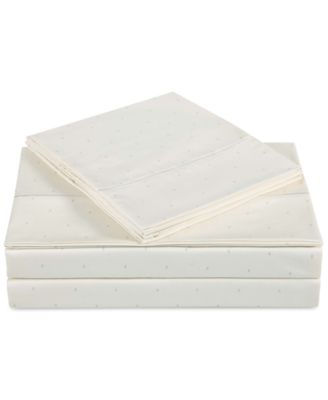 Charisma - Classic Cotton Sateen 310-Thread Count Dot Pair of Standard Pillowcases