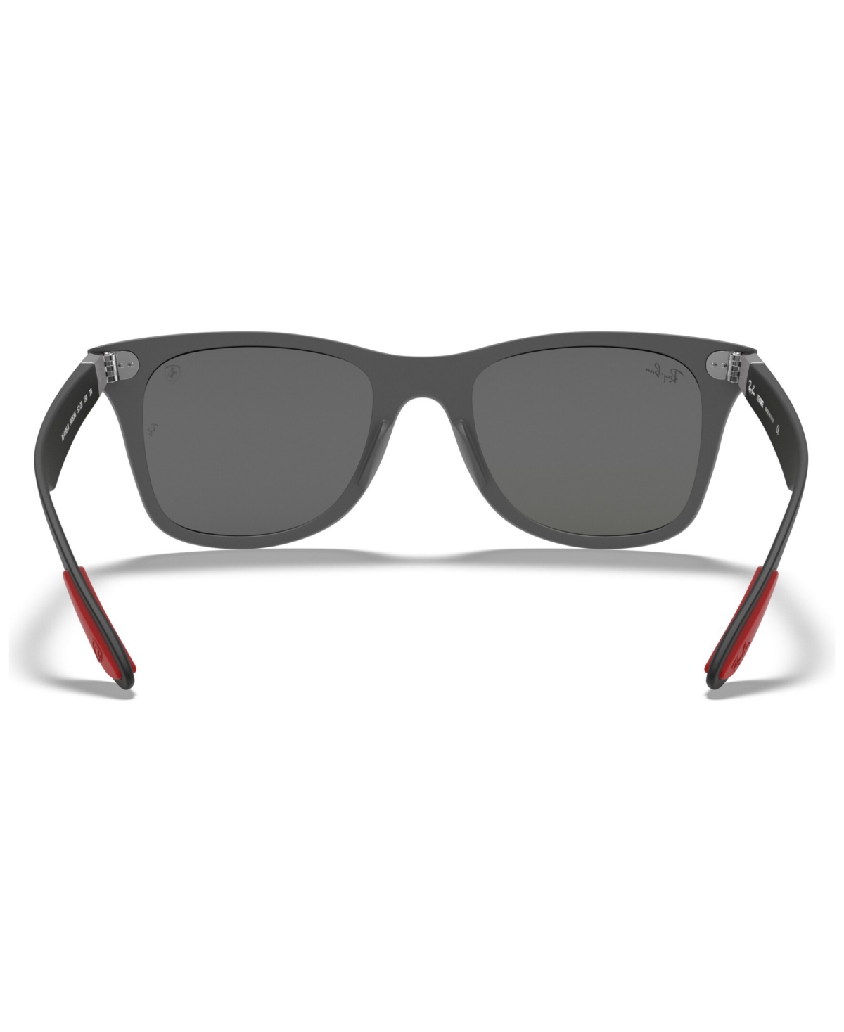 Shop Ray Ban Men's Sunglasses, Rb4195m Scuderia Ferrari Collection 52 In Matte Grey,grey Mirror