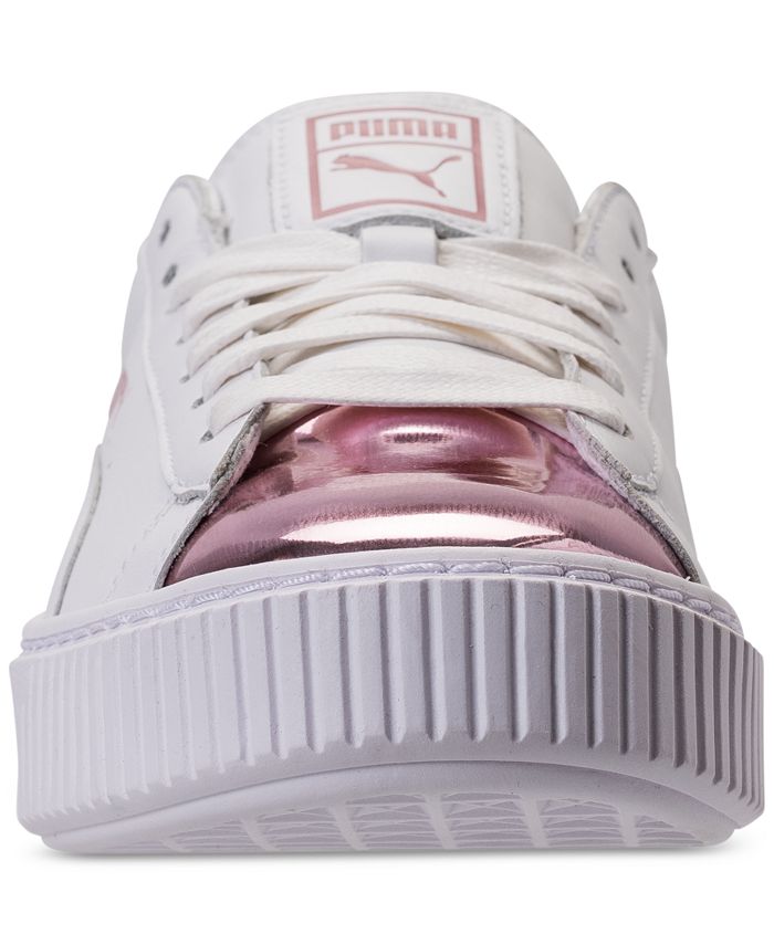 Puma Women's Basket Platform Ocean Sneakers
