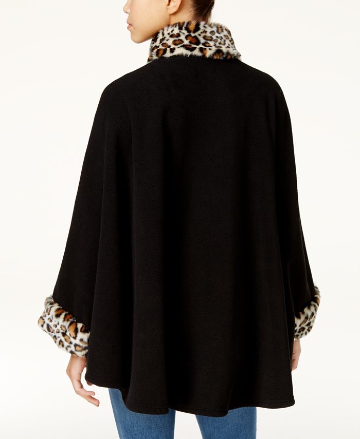 Cejon faux fur cape new arrivals