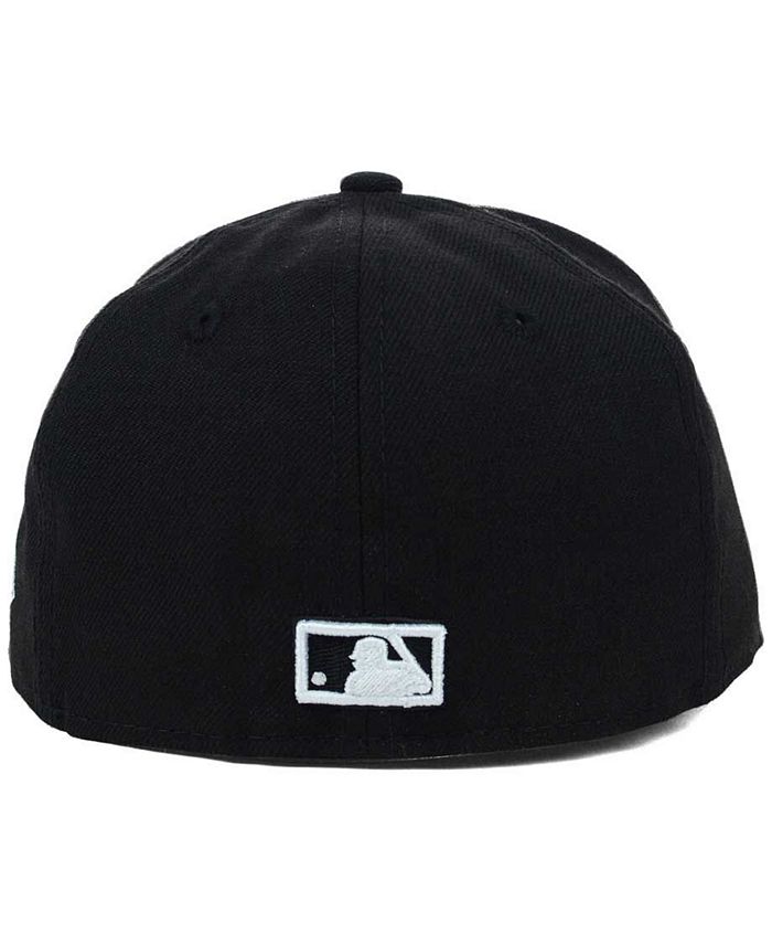 New Era Kids' Houston Astros Black and White Fashion 59FIFTY Fitted Cap ...