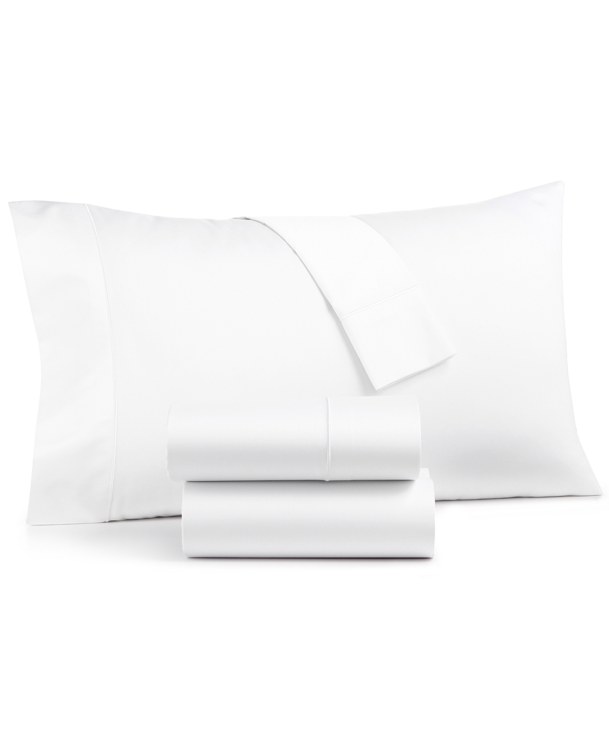 Charter Club Sleep Luxe 800 Thread Count 100% Cotton 4-pc. Sheet Set, Full, Created For Macy's In White