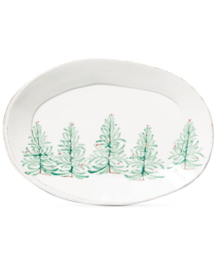 VIETRI - Lastra Holiday Large Oval Platter
