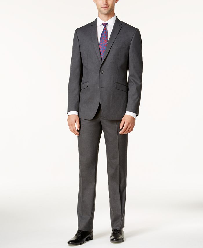 Kenneth Cole Reaction Men's Ready Flex Slim-Fit Suits - Macy's