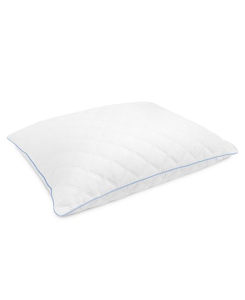 soft tex quilted memory foam cluster pillow
