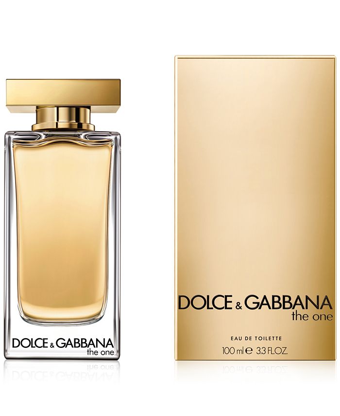 Dolce & Gabbana DOLCE&GABBANA The One Eau de Toilette Spray, 3.3 oz ...