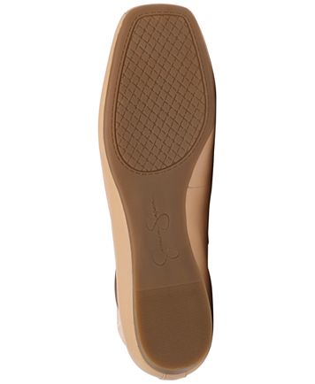 jessica simpson mandalaye elastic ballet flats