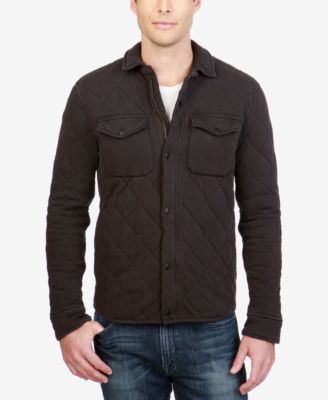 Quilted Western Shirt Jacket 