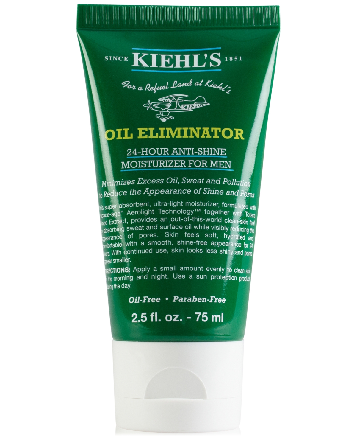 Kiehl's Since 1851 Oil Eliminator 24-Hour Anti-Shine Moisturizer For Men, 2.5-oz.