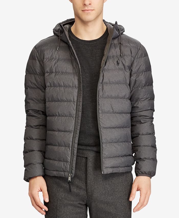 Polo Ralph Lauren Men's Big & Tall Packable Hooded Down Jacket & Reviews -  Coats & Jackets - Men - Macy's