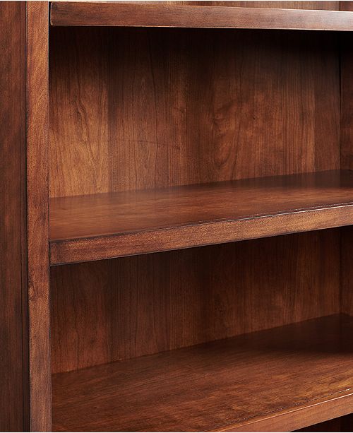 Furniture Clinton Hill Cherry Home Office Open Bookcase, Created for Macy&#39;s & Reviews ...