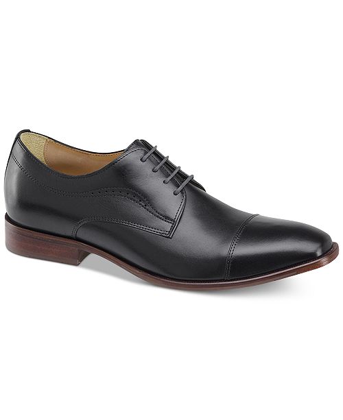 Johnston & Murphy Men's McClain Cap-Toe Oxfords - All Men's Shoes - Men ...