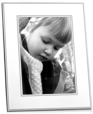 Martha Stewart Collection - Silver Bead Picture Frame
