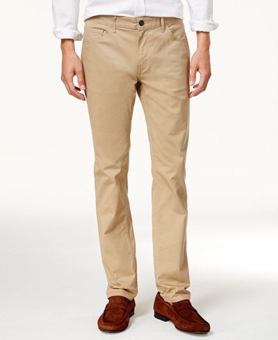 Michael Kors Men's Parker Slim-Fit Stretch Pants - Pants - Men - Macy's