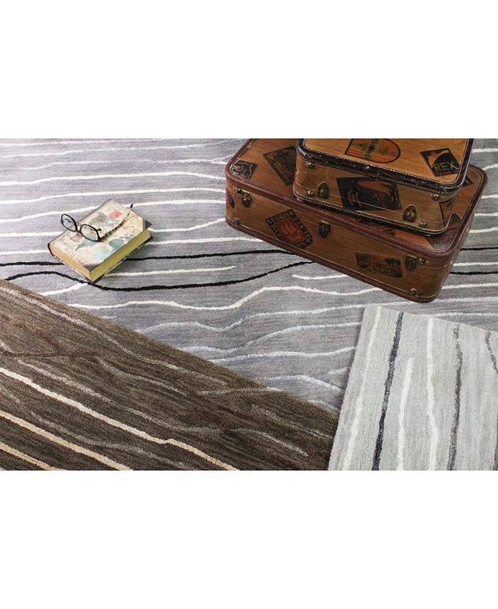 Mink CLOSEOUT! Waves 3'9" x 5'9" Area Rug Macy's