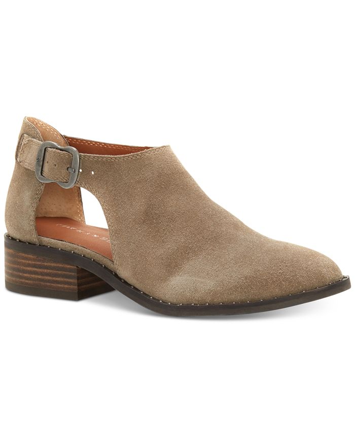 Lucky Brand Women s Giovanna Cut Out Oxfords Macy s