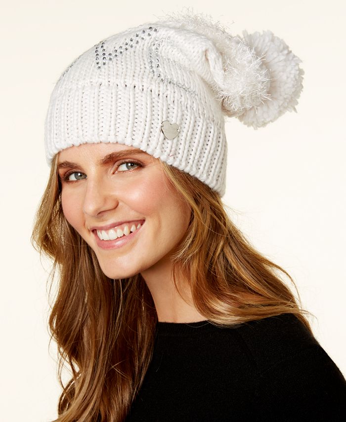 Betsey Johnson Love Knit Beanie Macy s