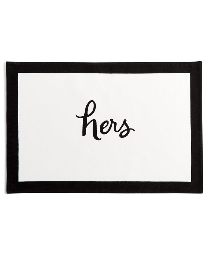 Kate Spade new york Hers Placemat Macy's