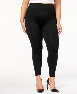 Photo 1 of SPANX Look at Me Now High-Waisted Seamless Leggings Plus Size 2X Black