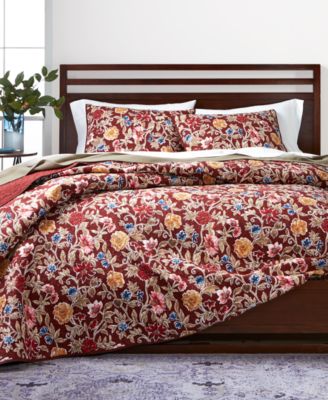 Martha Stewart outlet Red Twin Quilt Bedding