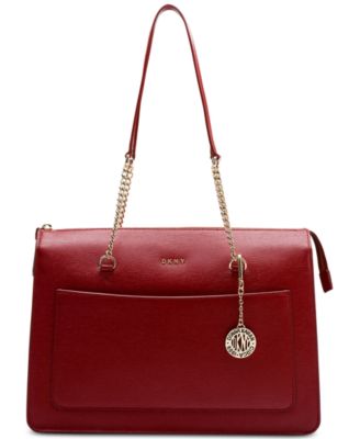 dkny bryant zip tote bag