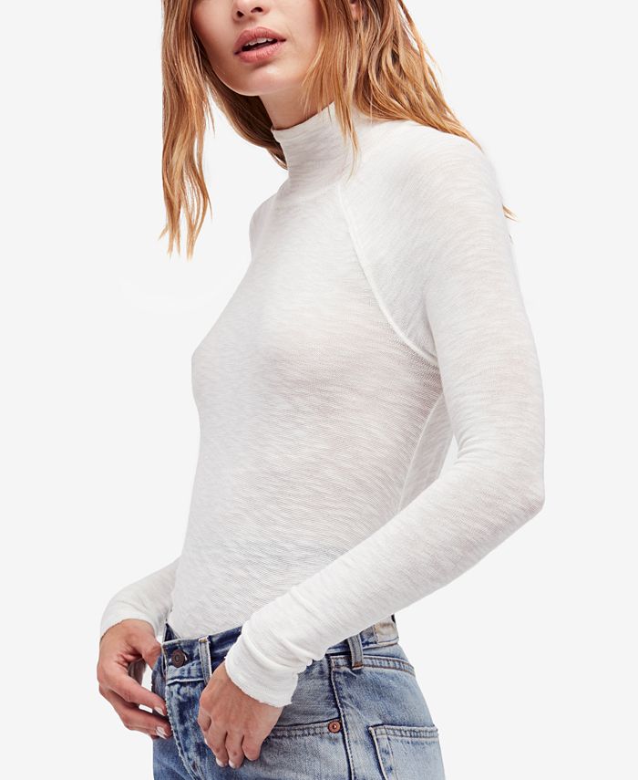 Free people on sale mock turtleneck
