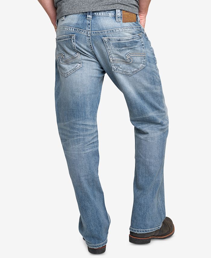Silver Jeans Co. Men's Eddie Big and Tall Relaxed Fit Jeans - Macy's