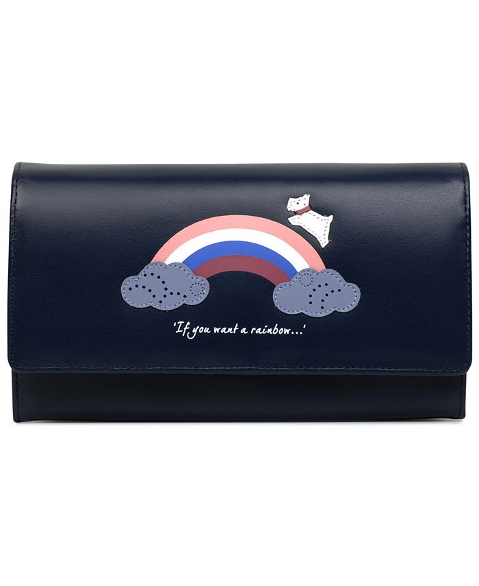 Radley London Rainbow Large Flapover Matinee Wallet Macy's