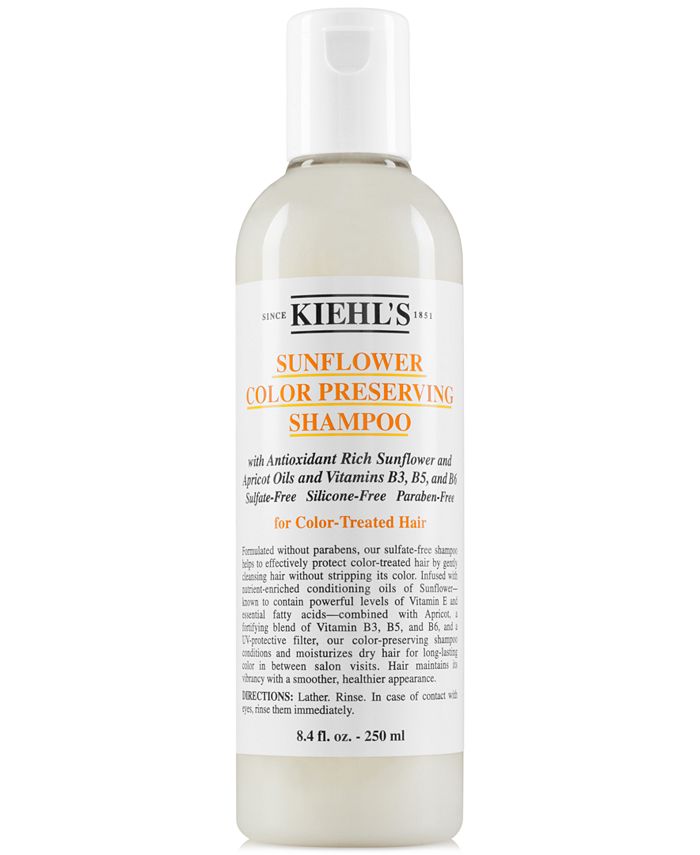 Kiehl's Since Sunflower Color Preserving Shampoo, 8.4-oz. - Macy's