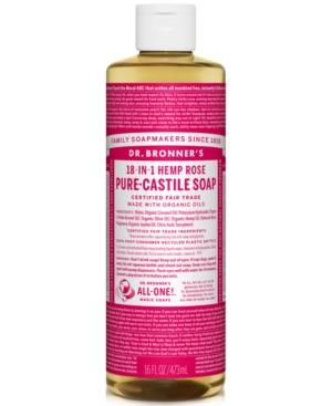 UPC 018787778166 product image for Dr. Bronner's Pure-Castile Liquid Soap - Rose | upcitemdb.com