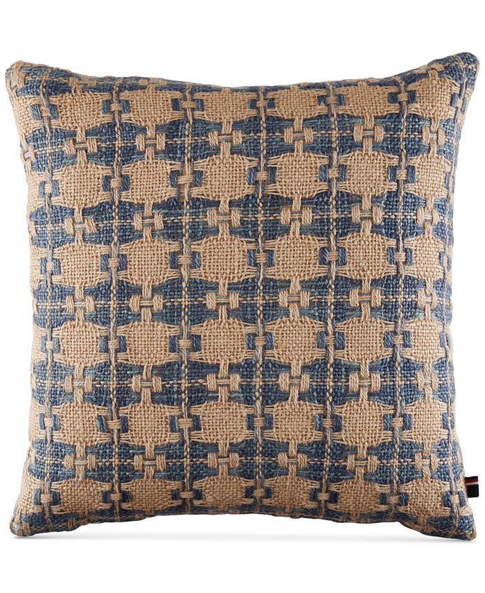 Tommy Hilfiger Southwest Geo 20" Square Decorative Pillow Macy's