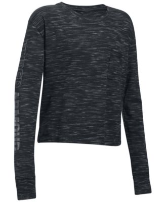 Under Armour - Cropped T-Shirt, Big Girls (7-16)