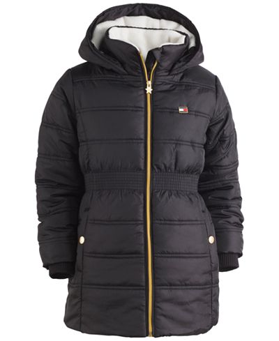 Tommy Hilfiger Hooded Quilted Puffer Coat, Big Girls (7-16)