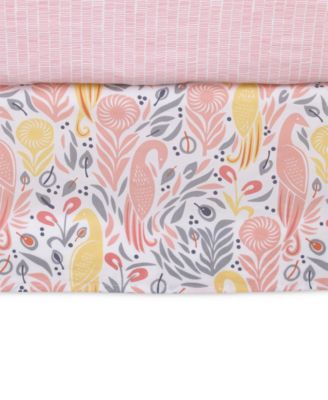 Photo 1 of DwellStudio Boheme  100% Cotton Percale Graphic-Print Crib Skirt