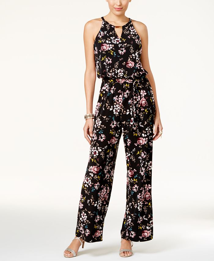 Thalia Sodi Embellished Jumpsuit, Created for Macy's - Macy's