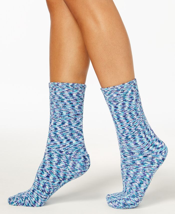 Charter Club Women's Supersoft Printed Butter Socks, Created for Macy's