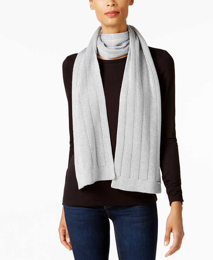 Michael Kors Ladylike Metallic Scarf Macy s