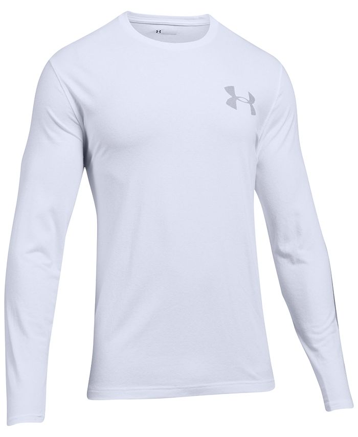 Under Armour Men's Charged Cotton® Long-Sleeve T-Shirt & Reviews - T ...