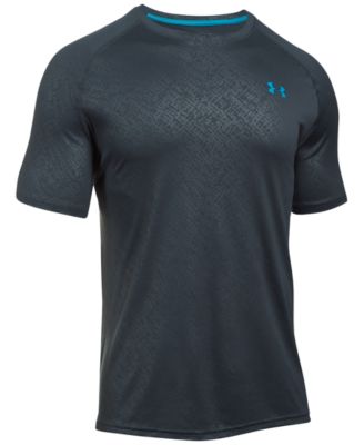 under armour embossed tech tee