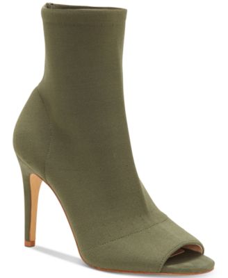 macys peep toe boots