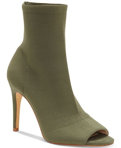 macys beige booties