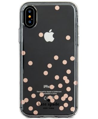 kate spade new york - Confetti Foil iPhone X Case