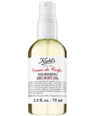 Kiehl's Since 1851 - Creme de Corps Nourishing Dry Body Oil, 2.5-oz.