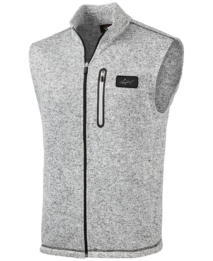 Greg Norman Men's Sweater Fleece Vest, Created for Macy's & Reviews - Sweaters - Men - Macy's